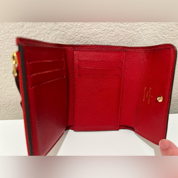 Louis Vuitton Monogram Empreinte Wallet in Pomme Red - Picture 10 of 12